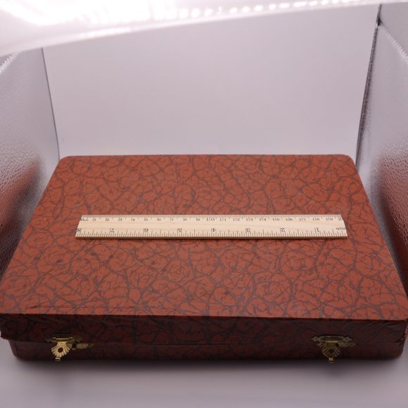 Vintage Glo-Hill Stainless Steel Made in Canada Fork and Knife Set with Box - Picture 15 of 15